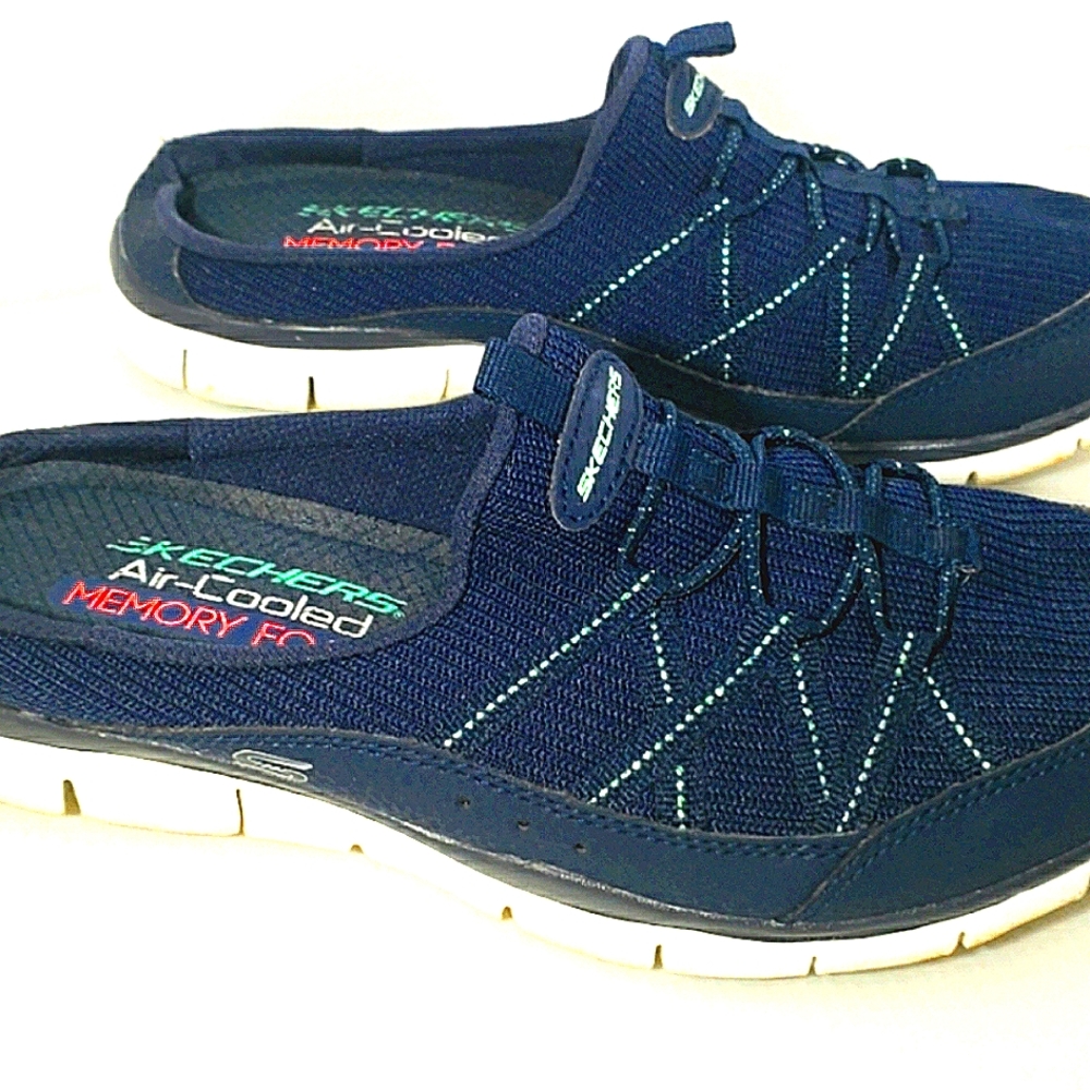 Skechers Air Cooled Memory Foam Footbed Slip Resistant Arch Support Shoe 7.5